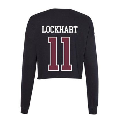 Mississippi State - NCAA Football : Tyler Lockhart - Women's Cropped Crew Fleece-1