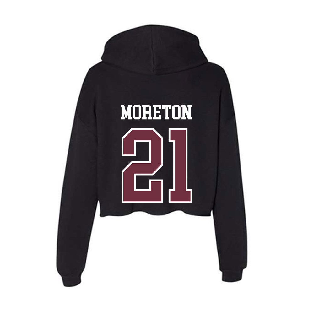 Mississippi State - NCAA Softball : Brinkley Moreton - Women's Crop Fleece Hoodie-1