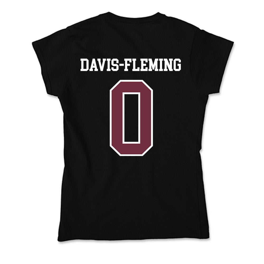 Mississippi State - NCAA Men's Basketball : Jamarion Davis-Fleming - Soft Style Women’s T-Shirt-1
