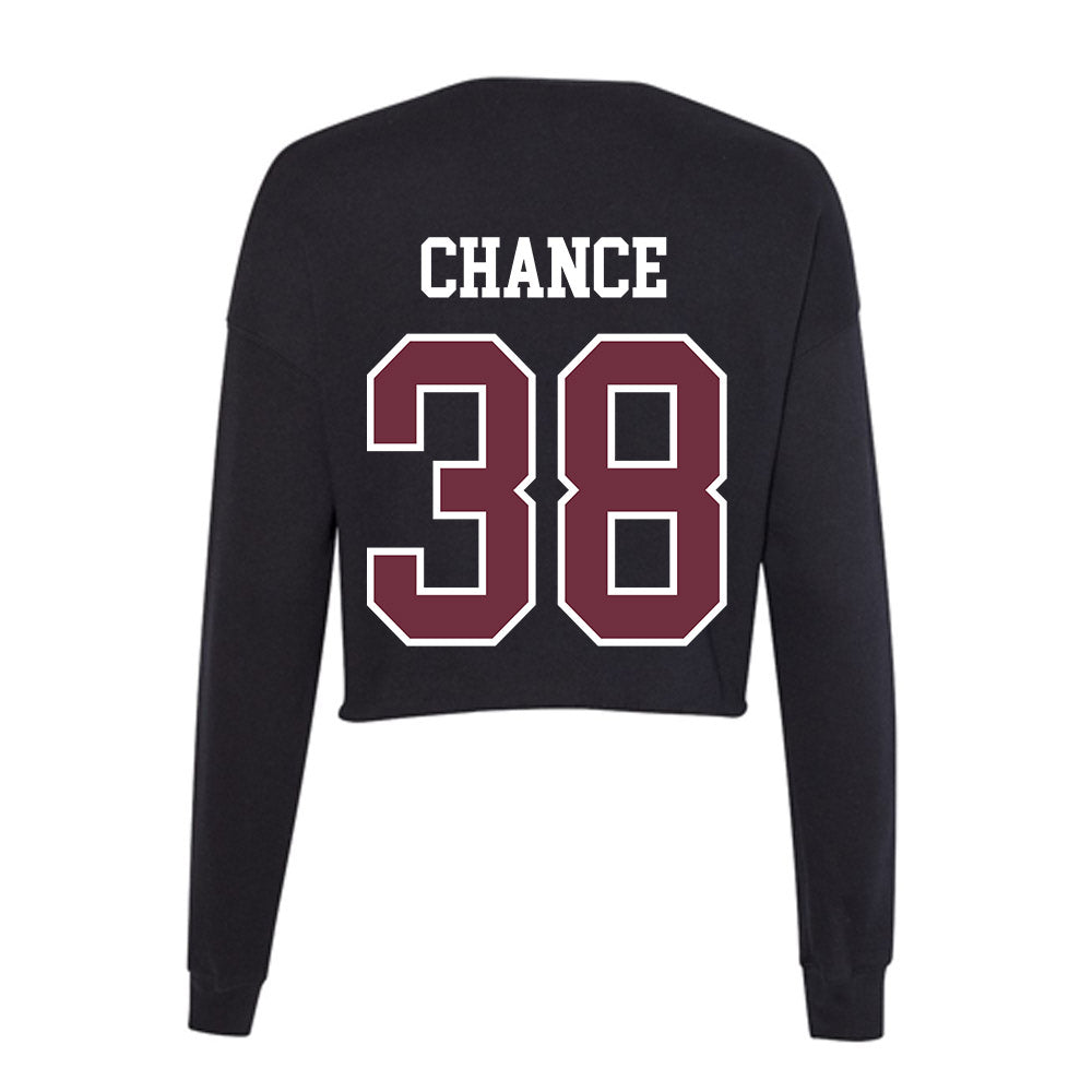 Mississippi State - NCAA Baseball : Bryce Chance - Women's Cropped Crew Fleece-1