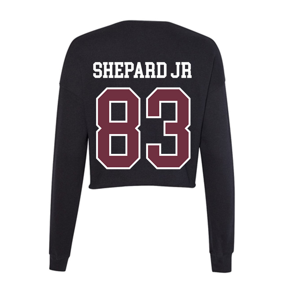 Mississippi State - NCAA Football : Ferzell Shepard Jr - Women's Cropped Crew Fleece-1