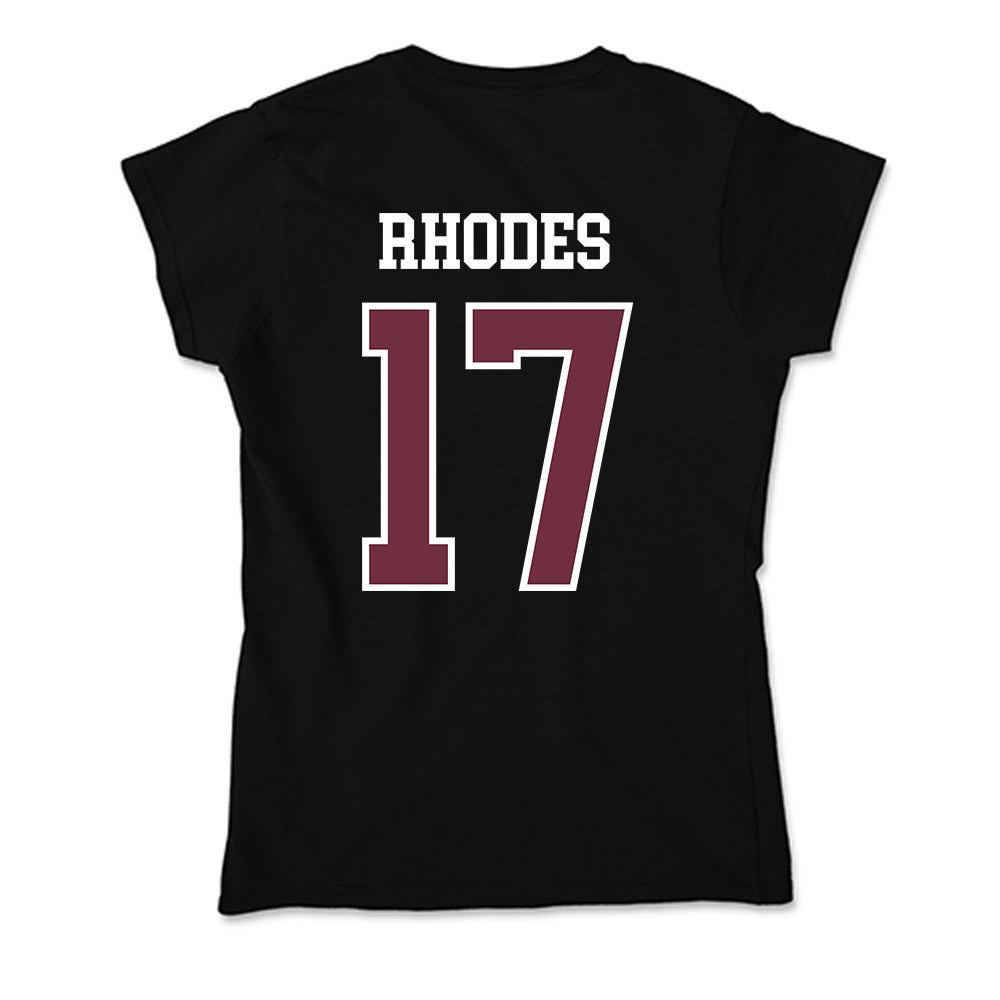 Mississippi State - NCAA Baseball : Parker Rhodes - Soft Style Women’s T-Shirt-1