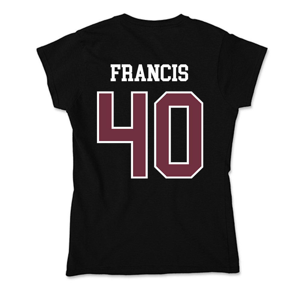 Mississippi State - NCAA Women's Basketball : Madison Francis - Soft Style Women’s T-Shirt-1