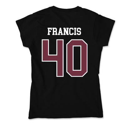 Mississippi State - NCAA Women's Basketball : Madison Francis - Soft Style Women’s T-Shirt-1