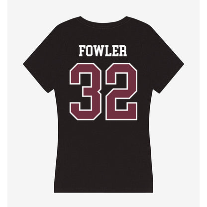 Mississippi State - NCAA Baseball : Peyton Fowler - Women's V-Neck T-Shirt-1