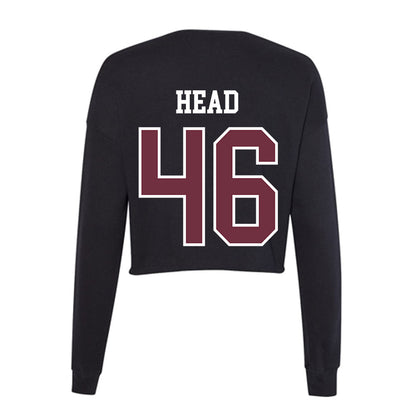 Mississippi State - NCAA Football : Joseph Head - Women's Cropped Crew Fleece-1