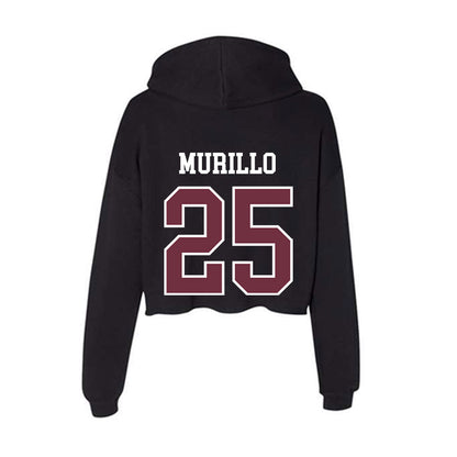 Mississippi State - NCAA Women's Soccer : Laila Murillo - Women's Crop Fleece Hoodie-1