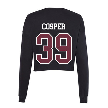 Mississippi State - NCAA Football : Kallen Cosper - Women's Cropped Crew Fleece-1