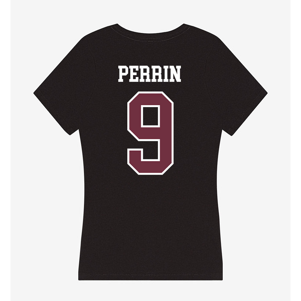 Mississippi State - NCAA Women's Volleyball : Bre Perrin - Women's V-Neck T-Shirt-1