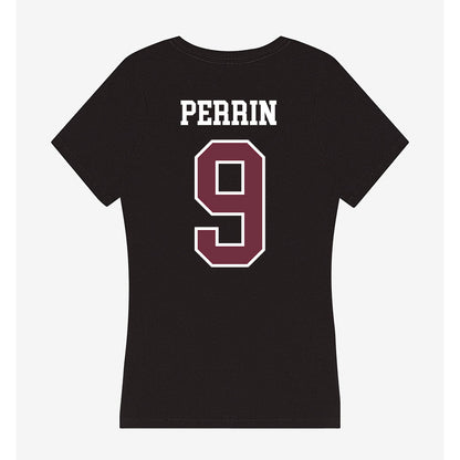 Mississippi State - NCAA Women's Volleyball : Bre Perrin - Women's V-Neck T-Shirt-1