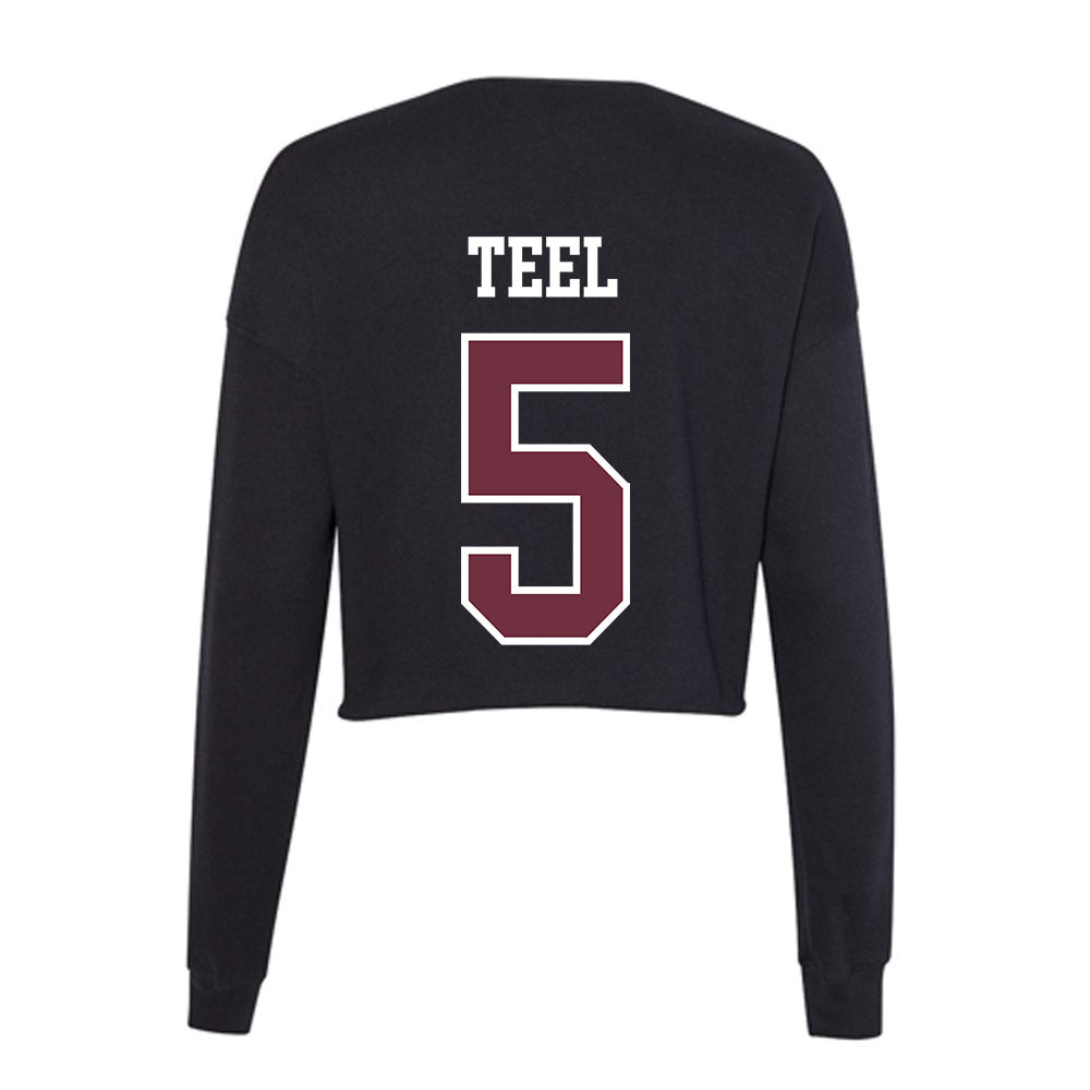 Mississippi State - NCAA Baseball : Aidan Teel - Women's Cropped Crew Fleece-1