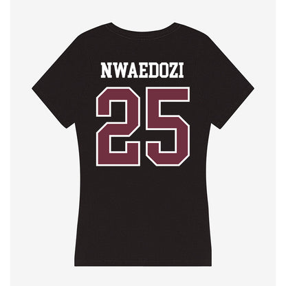 Mississippi State - NCAA Women's Basketball : Favour Nwaedozi - Women's V-Neck T-Shirt-1