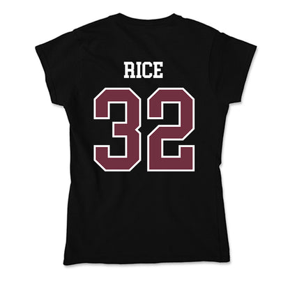 Mississippi State - NCAA Football : AJ Rice - Soft Style Women’s T-Shirt-1