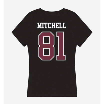 Mississippi State - NCAA Football : Isaiah Mitchell - Women's V-Neck T-Shirt-1