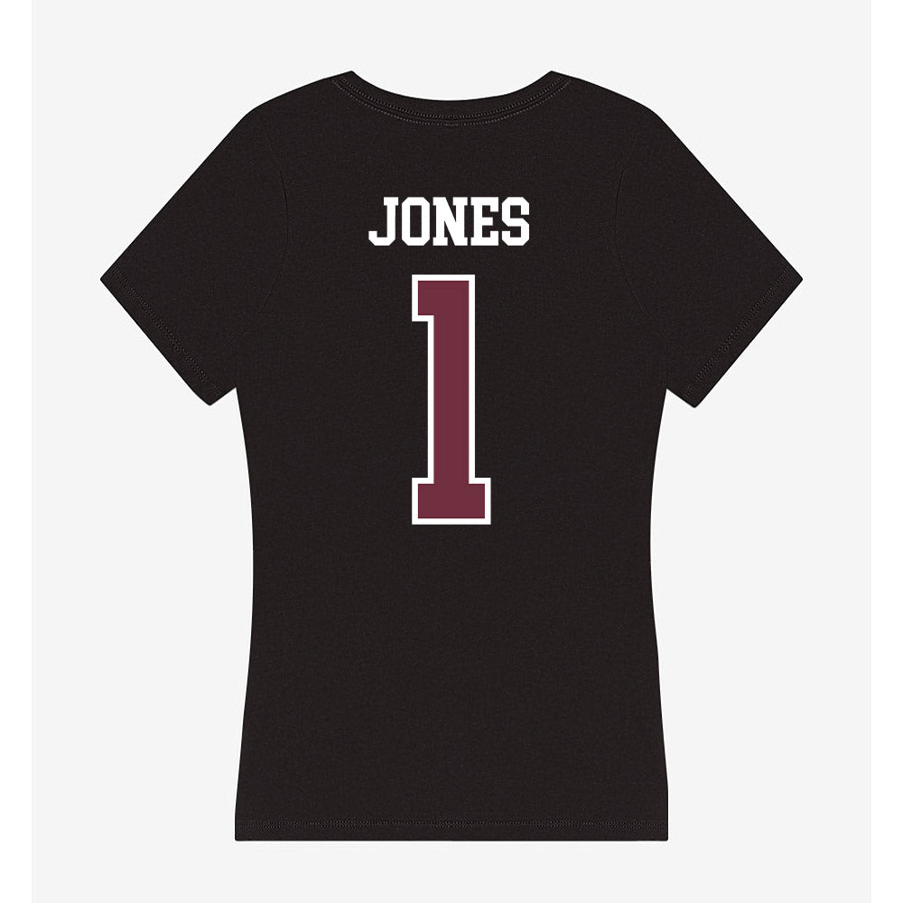 Mississippi State - NCAA Football : Kelley Jones - Women's V-Neck T-Shirt-1