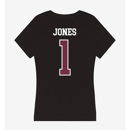 Mississippi State - NCAA Football : Kelley Jones - Women's V-Neck T-Shirt-1