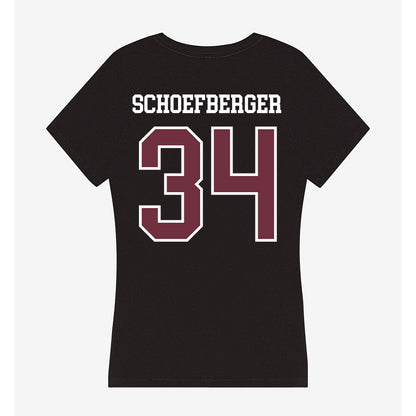 Mississippi State - NCAA Women's Soccer : Naila Schoefberger - Women's V-Neck T-Shirt-1