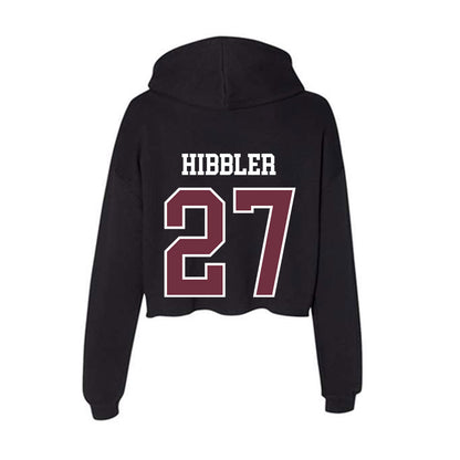 Mississippi State - NCAA Football : Jykeveous Hibbler - Women's Crop Fleece Hoodie-1