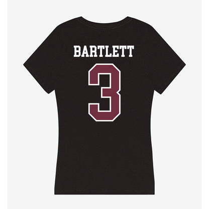 Mississippi State - NCAA Men's Basketball : Tee Bartlett - Women's V-Neck T-Shirt-1