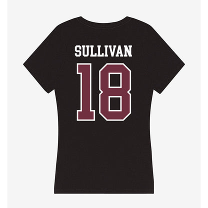 Mississippi State - NCAA Baseball : Noah Sullivan - Women's V-Neck T-Shirt-1