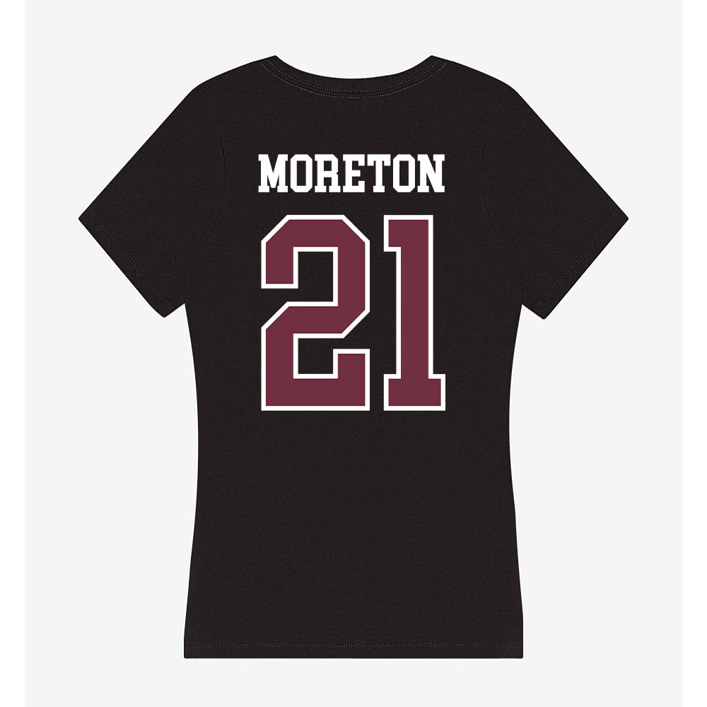 Mississippi State - NCAA Softball : Brinkley Moreton - Women's V-Neck T-Shirt-1