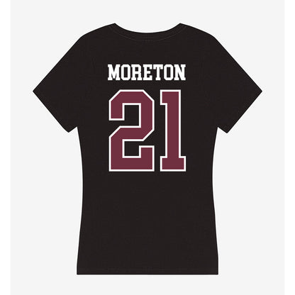 Mississippi State - NCAA Softball : Brinkley Moreton - Women's V-Neck T-Shirt-1