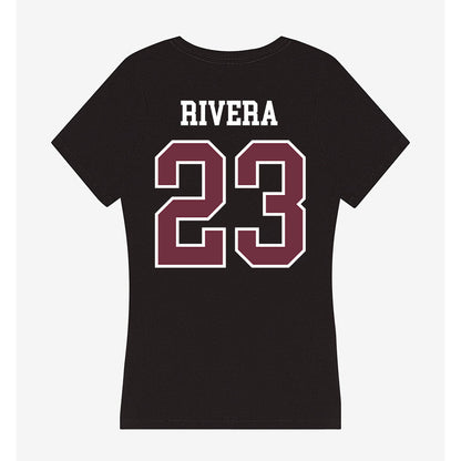 Mississippi State - NCAA Softball : Desiree Rivera - Women's V-Neck T-Shirt-1