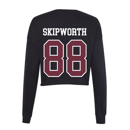 Mississippi State - NCAA Football : Joeseph Skipworth - Women's Cropped Crew Fleece-1
