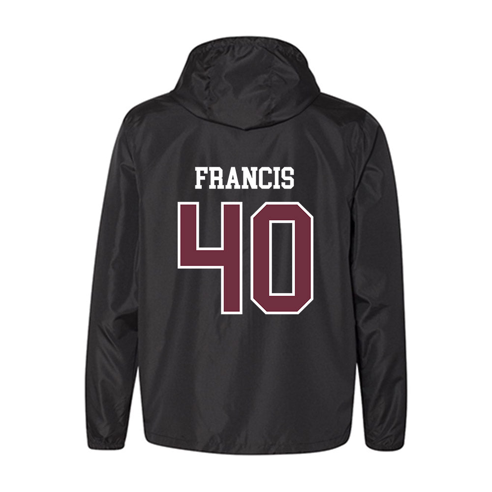 Mississippi State - NCAA Women's Basketball : Madison Francis - Windbreaker-1