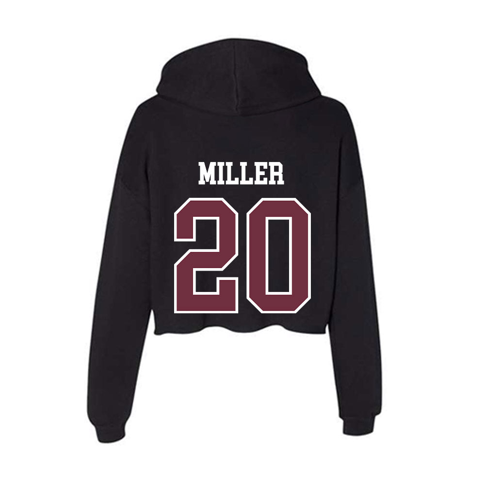 Mississippi State - NCAA Baseball : Maddox Miller - Women's Crop Fleece Hoodie-1