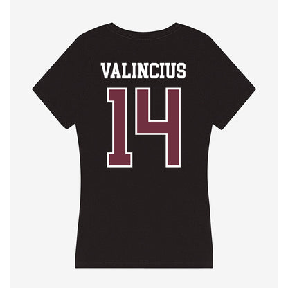 Mississippi State - NCAA Baseball : Vytas Valincius - Women's V-Neck T-Shirt-1