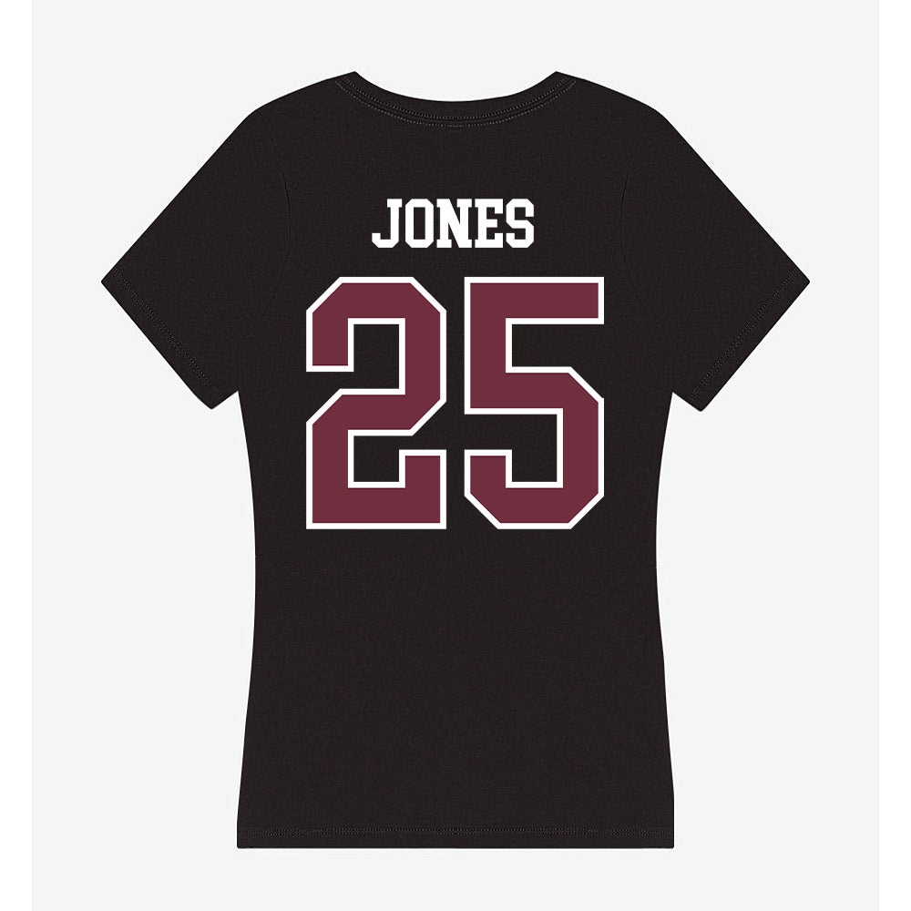 Mississippi State - NCAA Women's Cross Country : Madison Jones - Women's V-Neck T-Shirt-1