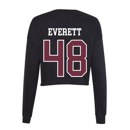 Mississippi State - NCAA Softball : Delainey Everett - Women's Cropped Crew Fleece-1