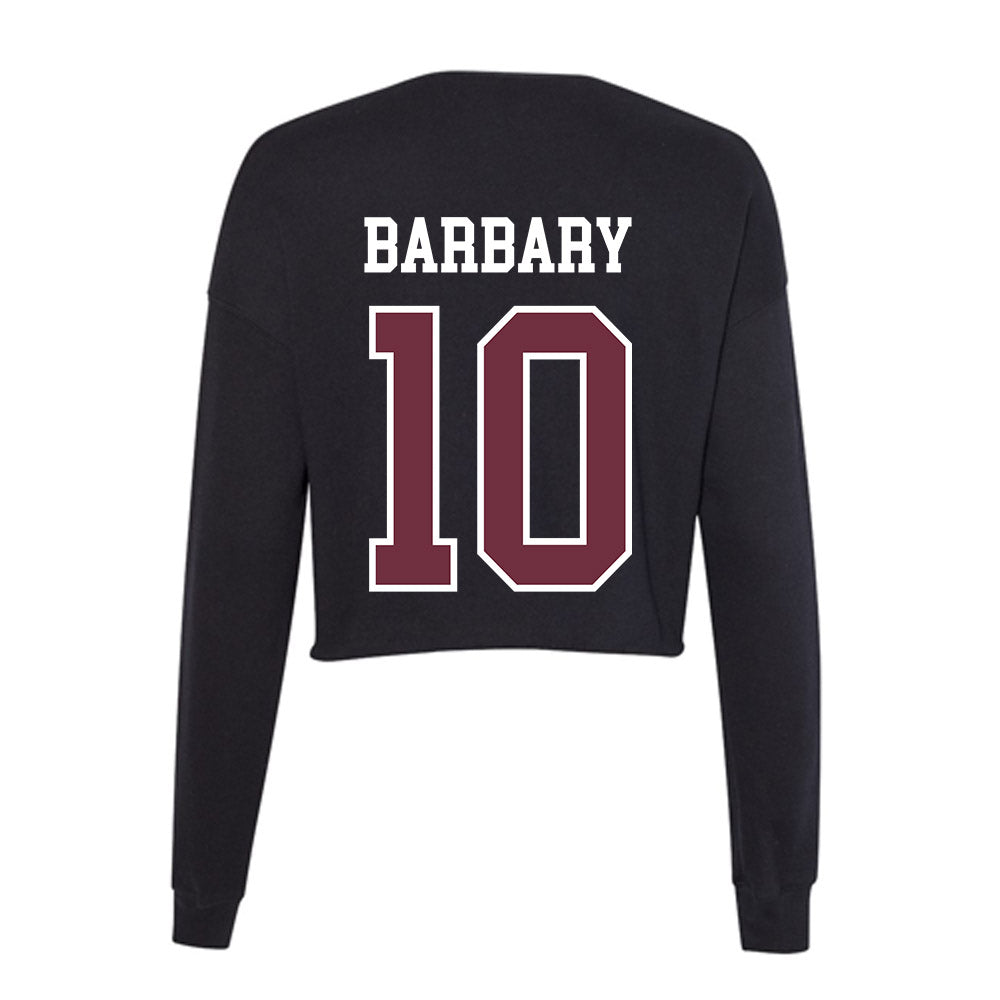 Mississippi State - NCAA Softball : Nadia Barbary - Women's Cropped Crew Fleece-1