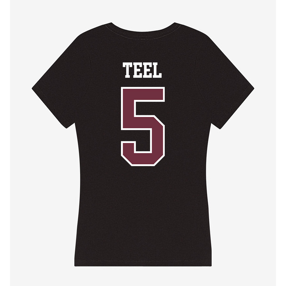 Mississippi State - NCAA Baseball : Aidan Teel - Women's V-Neck T-Shirt-1