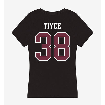 Mississippi State - NCAA Football : Nathan Tiyce - Women's V-Neck T-Shirt-1
