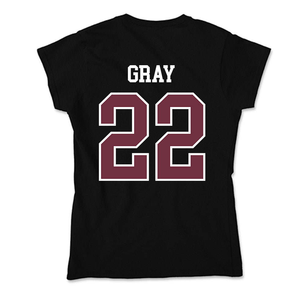 Mississippi State - NCAA Women's Basketball : Nataliyah Gray - Soft Style Women’s T-Shirt-1
