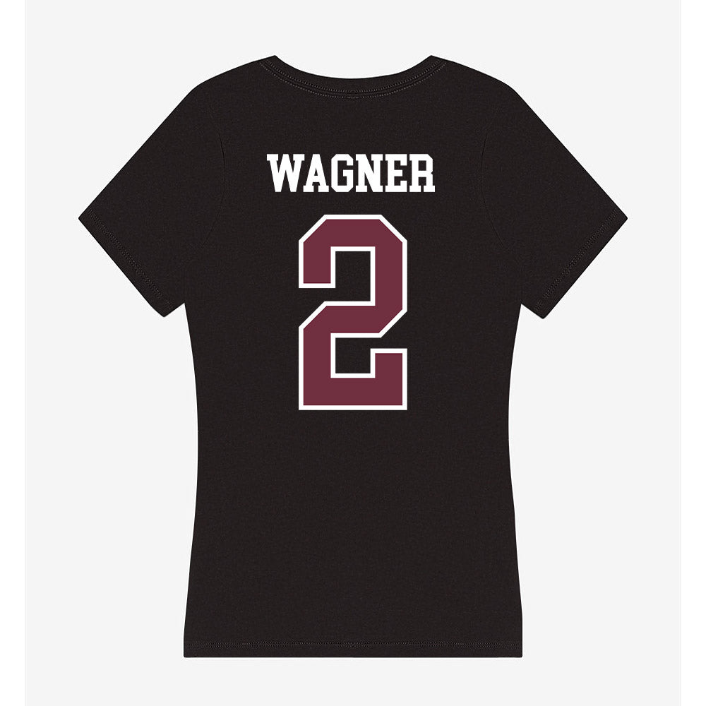 Mississippi State - NCAA Women's Soccer : Chelsea Wagner - Women's V-Neck T-Shirt-1