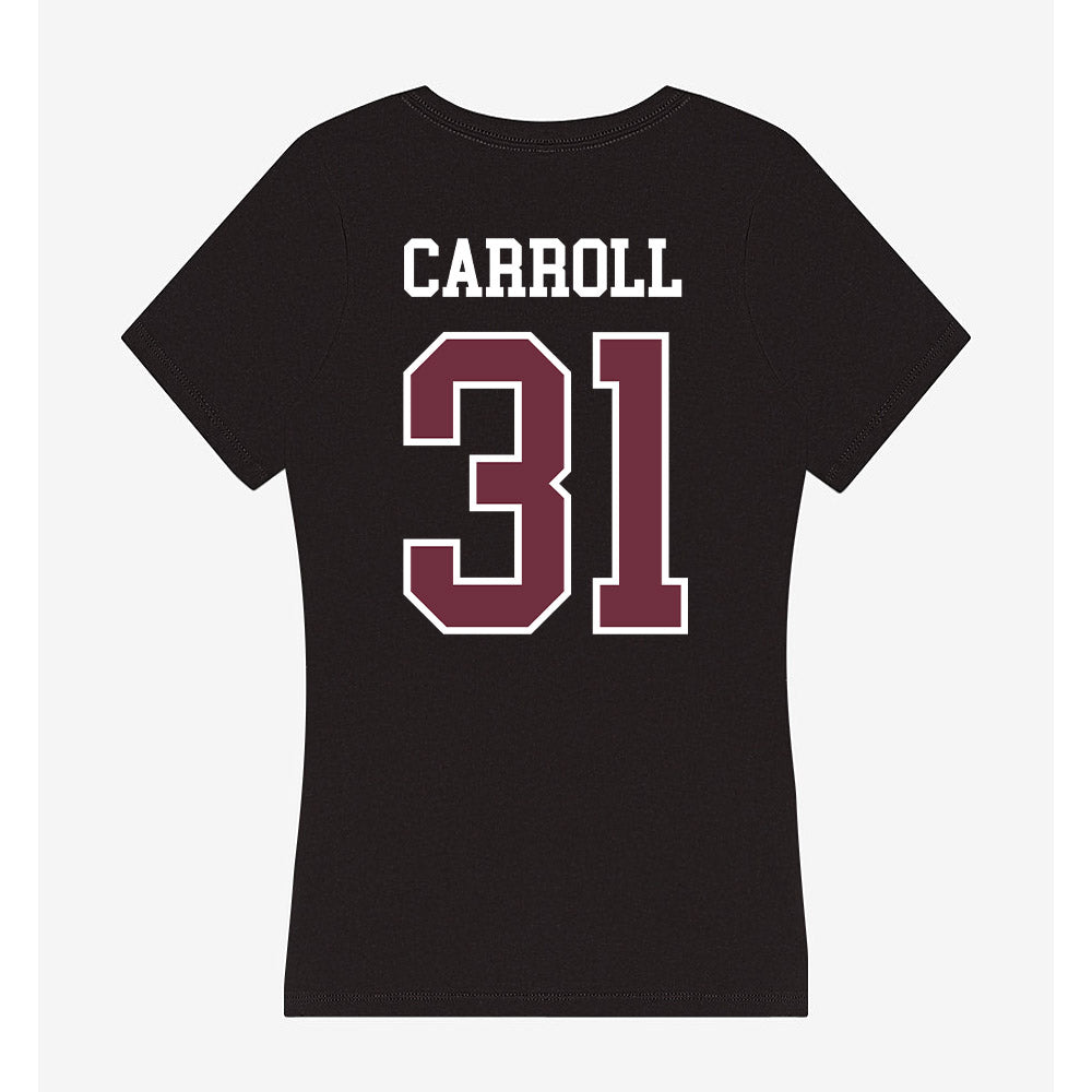Mississippi State - NCAA Softball : Sydney Carroll - Women's V-Neck T-Shirt-1