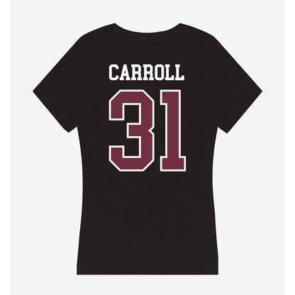 Mississippi State - NCAA Softball : Sydney Carroll - Women's V-Neck T-Shirt-1