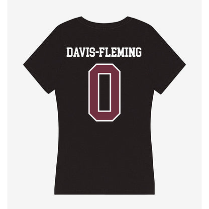Mississippi State - NCAA Men's Basketball : Jamarion Davis-Fleming - Women's V-Neck T-Shirt-1