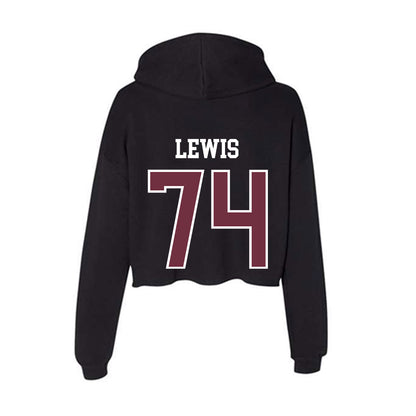 Mississippi State - NCAA Football : Jimothy Lewis - Women's Crop Fleece Hoodie-1