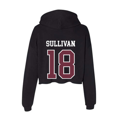 Mississippi State - NCAA Baseball : Noah Sullivan - Women's Crop Fleece Hoodie-1