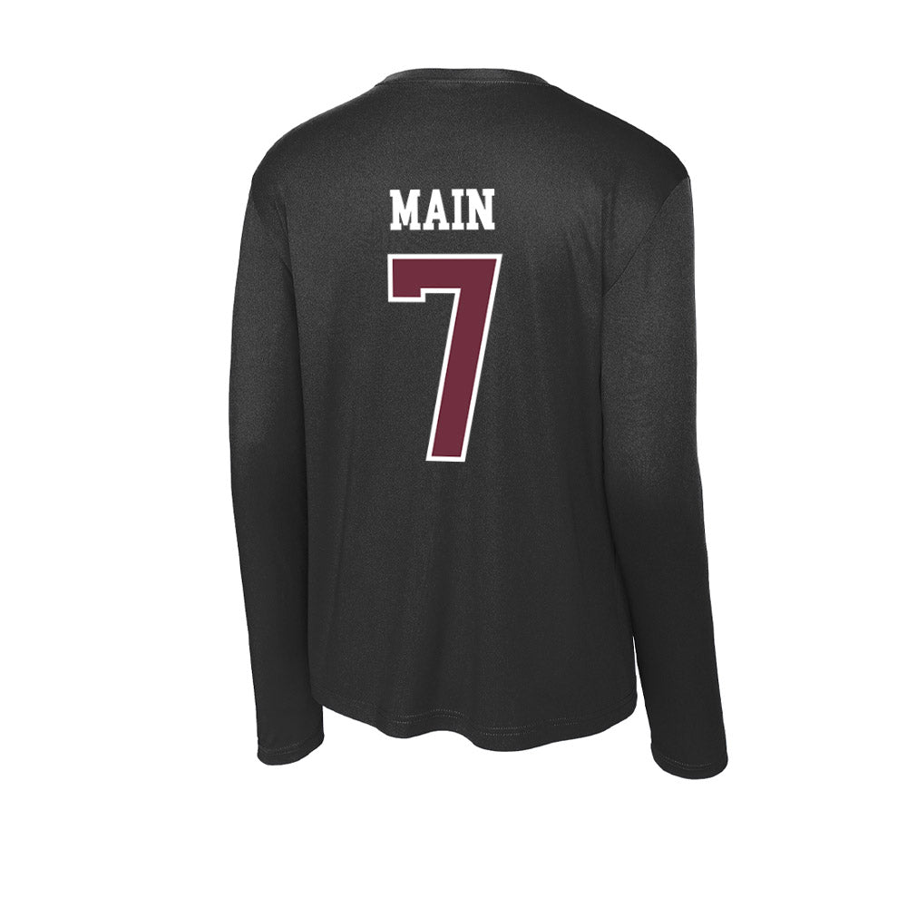 Mississippi State - NCAA Women's Soccer : Zoe Main - Activewear Long Sleeve T-Shirt-1