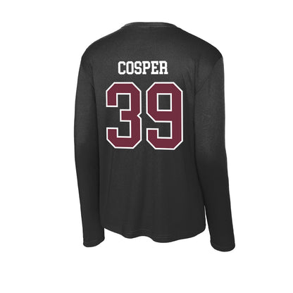 Mississippi State - NCAA Football : Kallen Cosper - Activewear Long Sleeve T-Shirt-1