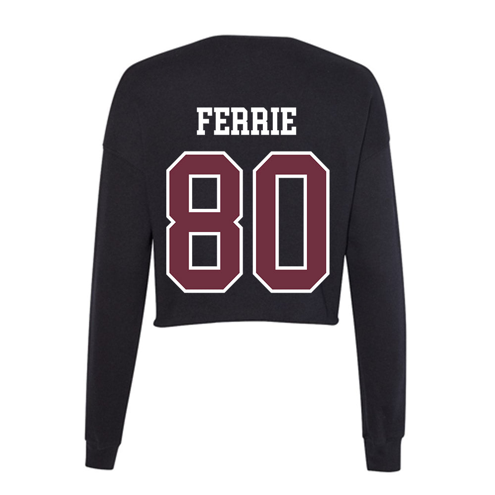 Mississippi State - NCAA Football : Kyle Ferrie - Women's Cropped Crew Fleece-1