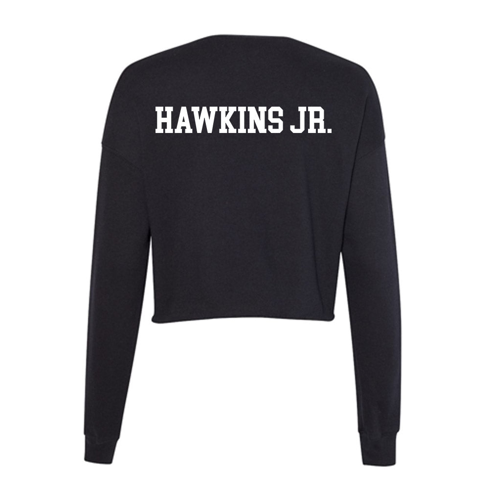 Mississippi State - NCAA Men's Track & Field : Sherman Hawkins jr. - Women's Cropped Crew Fleece-1