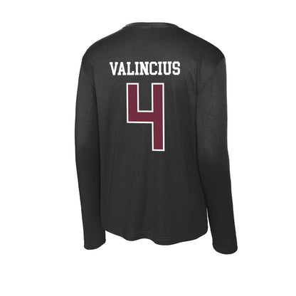 Mississippi State - NCAA Baseball : Tomas Valincius - Activewear Long Sleeve T-Shirt-1