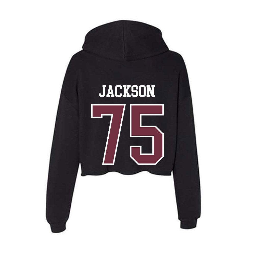 Mississippi State - NCAA Football : Jacoby Jackson - Women's Crop Fleece Hoodie-1