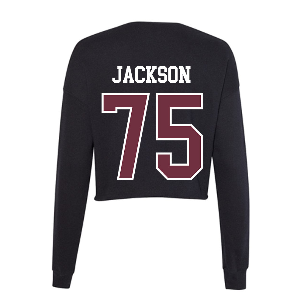 Mississippi State - NCAA Football : Jacoby Jackson - Women's Cropped Crew Fleece-1